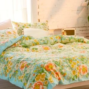 Urban Outfitters blue/multi color Duvet Cover FULL